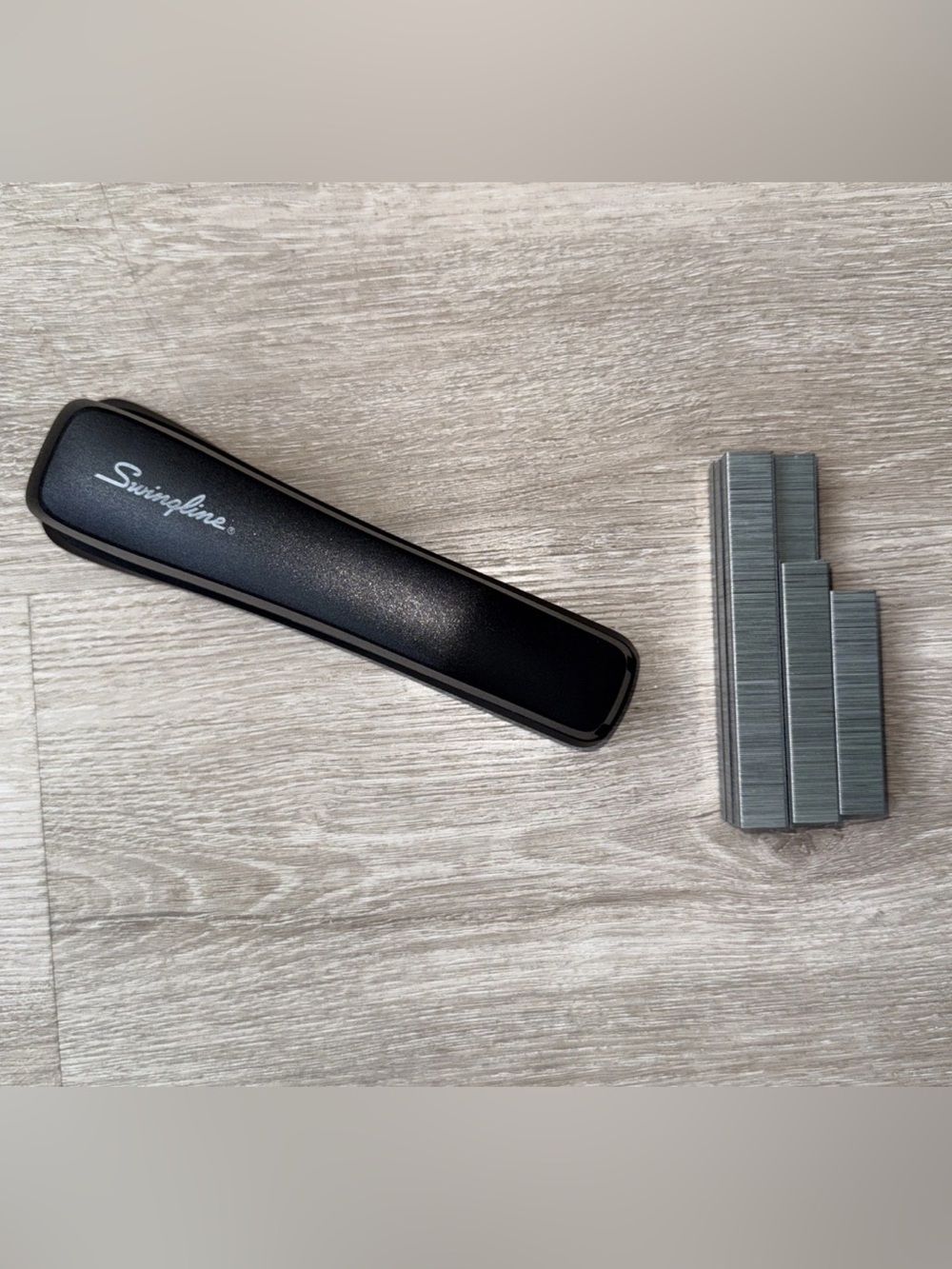 Swingline Black Stapler with Standard Staples Included